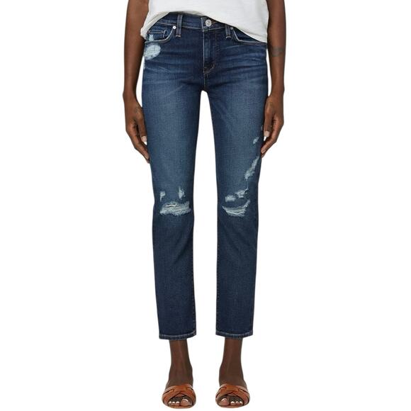Hudson Women’s Mid-Rise Ankle Jeans distressed- Size 29 - Picture 1 of 8